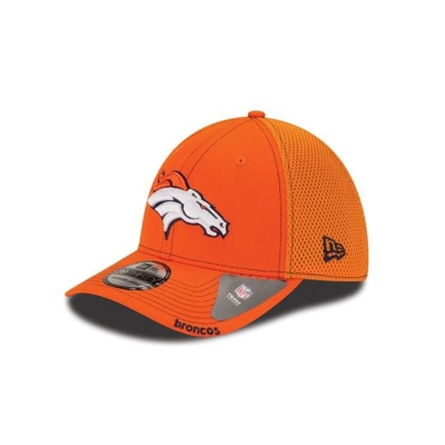 Sapca New Era Denver Broncos NFL Neo 39THIRTY Stretch Fit - Portocalii